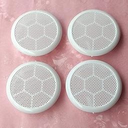 Spicado Traders Round Wall Air Hole Closer/Circle Air Cowl/Air Vent Grille Cover Ducting/Mosquito Net/Dust Controller White (3 Inch) - Pack of - 4-image-91