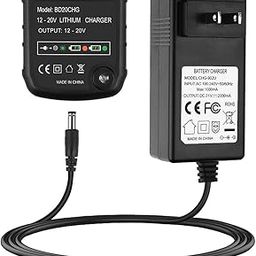 Wowobjects® 20V Charger for All Black & Decker LBXR20 LB20 LBX20 LBX4020 LB2X4020 US| Tools | Power Tools | Batteries & Chargers-19
