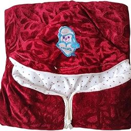Newborn Baby Blanket with Centre Zip | Baby Sleeping Bag & Carry Wrapper | Multipurpose Zipper Blanket Bed for Infants | Soft & Cozy | Pack of 1 for Age Group-0-6 Months-image-1