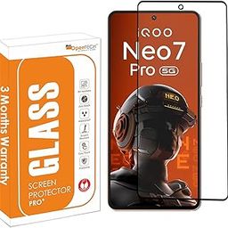 OpenTech® Tempered Glass Screen Protector Compatible for iQOO Neo 7 Pro 5G / iQOO Neo 7 5G / iQOO 9T 5G / iQOO 11 5G with Edge to Edge Coverage and Easy Installation kit-69