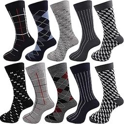 Men's Calf Length Multicolored Cotton Socks (Pack of 10 Pairs)-image-13