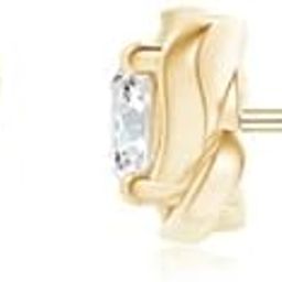 AAA+++ Grade Moissanite 4Cs—Color, Clarity, Cut And Carat Weight vvs1 Clarity D Color Asli Heera Stone Original Certified कान की इयररिंग Ear Studs Pure Gold Earrings For Women Girls-45