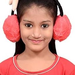 Red Color Winter Autumn Warm Faux Fur Earmuffs Cute Star Pattern Earflap Plush Earmuff for Girls Ladies Women Hairbands Rhinestone Ear Muffs-image-73