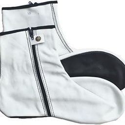 Leather Socks For Adult (No Fleece Inside) Color White-image-74