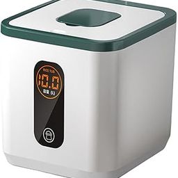 Sealed Grain Storage Bin Multifunction for Countertop Cabinets Gray 10L-image-18