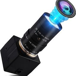 2 Megapixels USB Camera with CMOS OV2710 Sensor,1080P CS-Mount 5-50mm10X Telephoto Zoom Manual Lens,100fps High Frame Rate Focus Adjustable USB Webcam Plug and Play OpenCV on Zoom/Skype/FaceTime/Teams-17