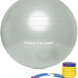 Cosco Gym Ball (Size 95cm) Silver-image-84