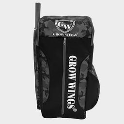 Grow wings Cricket Kit Bag with Special Bat Holder On The Side, Duffle Kit Bag, Backpack, Full Size with Shoulder Straps and Handle for Player, Easy to Carry-image-97