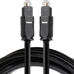 ZEBRONICS Oc300 Digital Optical Audio Cable With 3 Meters,Upto 8 Channel Audio,Compatible With Optical-Enabled Devices Like Smart Tvs,Sound Bars,A/V Receivers,Dvd,Blu-Ray Players,Playstation,Black-33