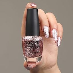 FYORR 15ML Quick Dry Long Lasting Smooth Finish Nail Polish (Pinky Star)-17
