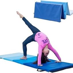 IRIS 5 Fold Tumbling Mat – Portable Gymnastics Mat With Carrying Handles for Kids-image-21