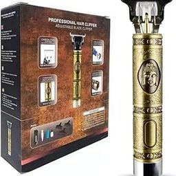 (Pack of 1) Beard Trimmer For Men, Professional Hair Clipper, Adjustable Blade Clipper and Shaver, Close Cut Precise Hair Machine, Body Trimmer (Metal Body)-89