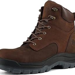 Work Boots for Men, 6" Composite Toe Waterproof Mens Work Boots, Non-Slip Puncture-Proof Safety Anti-Static Working Shoes 81N01-image-6