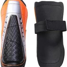 THE STYLE SUTRA® 4xSoccer Shin Guards Breathable Shin Pads Comfortable Leg Guards Leg Protector Orange 19 cm | Sporting Goods | Team Sports | Soccer | Clothing, Shoes & Accessories-image-6