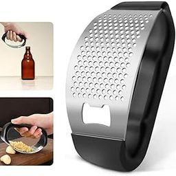 classic-hub Stainless Steel Garlic Press with Ergonomic Handle,Garlic Crusher, Handy Garlic Crusher, Kitchen Garlic Crushing Tool Stainless Steel-31