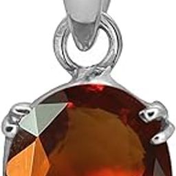 saloni gomed 3 to 12.50 ratti saloni gomed Stone Silver Pendant Natural saloni gomed Stone Original Certified by GLI-image-87
