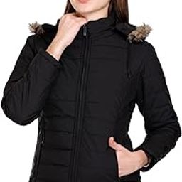 Women’s Stylish Solid Full Sleeves Jacket | Winter Wear Quilted Jacket for Travelling | Regulaer Fit Puffer Jacket For Women-image-94