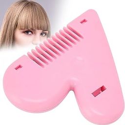 Heart Shape Plastic Hair Cutting Scissors for Baby Girls - Lightweight Portable Hair Thinning Double-Edge Stainless Steel Scissors Set of 1-image-33