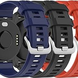 Replacement Bands Compatible with Garmin Forerunner 955/955 Solar for Women&Men,22MM Silicone Wristbands Quick Release Bands Adjustable Sport Strap for Garmin Forerunner 955 Watch Band-image-45