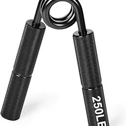UDKI 250 LB (105-115 KG) Heavy-Duty Hand Grip Strengthener with Non-Slip Knurled Handles – Metal Forearm & Grip Trainer for Strength Training, Muscle Building & Rehab-image-88