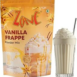 Zone Vanilla Frappe Powder Mix, Pack of 1Kg | Suitable for making Cold Coffee, Shakes, Beverages and More | Rich, Creamy Texture | 3+ Flavours Available-image-48