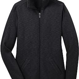 Women's Slub Fleece Full Zip Jacket-image-3