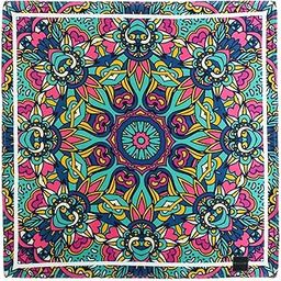 FloraFinesse Array Multicolor Pocket Square for Men (14X14 inches)-image-10