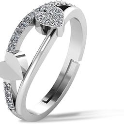925 Pure Silver Adjustable Women Rings | Rings for Women and Girls | Gift for Womens | With Certificate of Authenticity and 925 Stamp-image-59