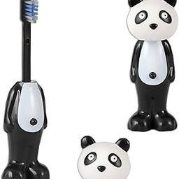 Adore Pop Kid's Toothbrush With Cover (Panda Black)-21