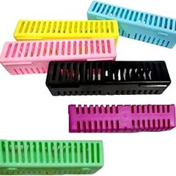 NMD Dental Sterilization Autoclavable Cassette Box (Multi colour) (1Pc/Pack)-image-94