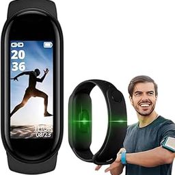Drumstone 𝟏𝟓 𝐘𝐞𝐚𝐫𝐬 𝐖𝐚𝐫𝐫𝐚𝐧𝐭𝐲 M8 Smart Band Bracelet Fitness Tracker with Heart Rate & Sleep Monitor, Bluetooth OLED Display, Watch for Men & Women, Call & Message Alerts, BP Monitor-20