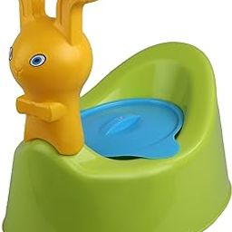 My Giraffe Bunny Hop Potty Pal (Yellow With L Green) - Easy to Clean - 6 months to 3 years - Upto 20 kgs-image-69