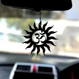 Pearo® Aura of Dream Catcher for Living Area Decor and Good Wish with Positive Vibes Perfect for Car Hanging, Home Decor, Interior Design, Bedroom Window and Grdening (1, Suraj Om)-image-99