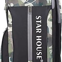 Star House Cricket Kit Bag for Cricketers Player Edition Bag Backpack with Bat Pockets Cricket Bag kit-image-84