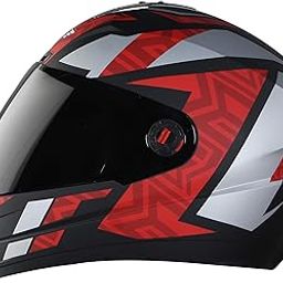 Steelbird SBA-1 Cesar ISI Certified Full Face Graphic Helmet with Smoke Visor-28