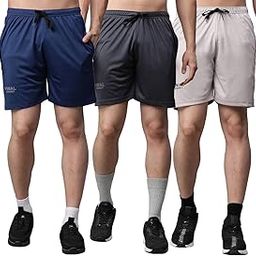 Dryfit Solid Lycra Shorts for Men (Pack of 2)-Dryfit_D11_BLU_OLV_02-P-image-87