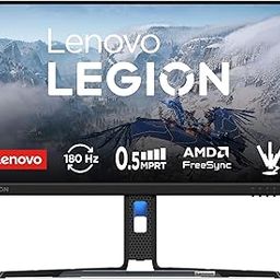 Lenovo Legion R24e | 24" (60.9cm) FHD 180Hz Gaming Monitor | 0.5ms, AMD FreeSync, 99% sRGB, 1xHDMI 2.1 TMDS, 1xDP 1.4| Tilt, Swivel, Pivot, Height Adjust | Black | 67CCGAC4IN-16