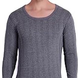 Everyday Comfort Redefined: Men's Cotton Solid Thermal Top for Superior Warmth-image-39
