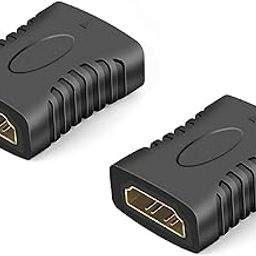 UBRONIK® Pack of 1 HDMI Extender Female to Female Jointer Coupler Adapter Extender for HDTV, Computer, PS 4/3, Monitor,Laptop, Projector, DVD Player, PC,Roku Stick (PK2)-picture-22
