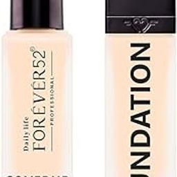 Forever52 Daily Life Coverup Foundation | Natural Matte Finish For All Skin Type, Long-Lasting Full Coverage Liquid Foundation(Milk Shake -10.1)-10