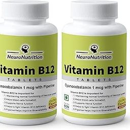 NeuroNutrition buy1get1FREEOxford & Harvard Specialists formulated Vit B12 (methyl cobalamin) Plant based Organic supplement forte tablets with Piperine Energy Metabolism immunity Brain Heart Cognitive Support-image-23