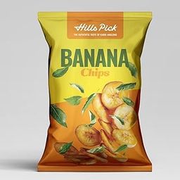 Hills Pick Natural Banana Chips, of Karbi Anglong 800 Gram (Pack of 8) 100g Each-image-50
