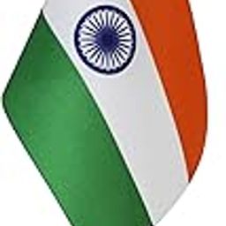 THE FLAG SHOP India Table Flag with A Round Dome Base Gold-image-73