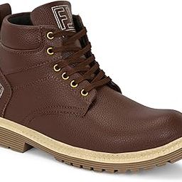 Tan Men's Synthetic Comfortable Boot-picture-12