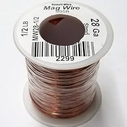 28AWG Solid Insulated Magnet Wire - 1/2 Pound Roll-image-49