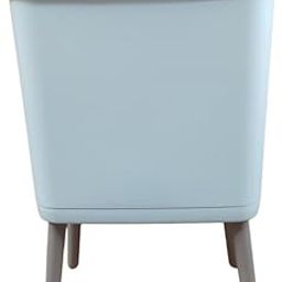 CLUB BOLLYWOOD® Trash Can with Press Top Lids Durable 15L Capacity Waste Basket for Dorm Home Light Coffee | Household Supplies & Cleaning | Trash Cans & Wastebaskets|Home & Garden |1 Trash Can-image-40