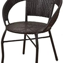 Brown Single Chair Beautiful Patio Furniture Set for Outdoor/Indoor Furniture for Garden || Balcony || Office Furniture || Café & Restaurant || Party Hall for Home Decoration-image-9