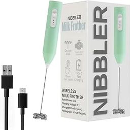 Nibbler Home Rechargeable Milk Frother & Coffee Whisker with Dual Spring Technology | 1 Year Replacement Warranty | Easy Storage-image-40