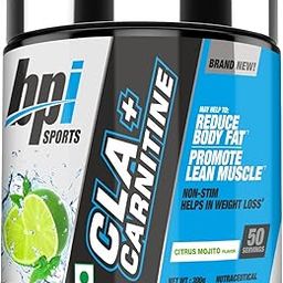 BPI Sports CLA + Carnitine – Conjugated Linoleic Acid – Weight Loss Formula – Metabolism, Performance, Lean Muscle – Caffeine Free – For Men & Women – 50 servings-image-80