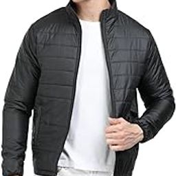 Winter Jacket for Men Bomber Jacket Mens Nylon Quilted standard length Puffer Jacket Full Sleeve Mens Jacket Monsoon Jackets for Men-picture-49